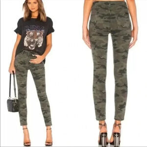 Hudson the Barbara camo skinny denim